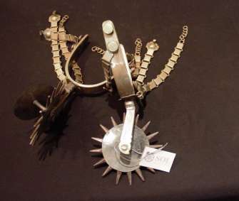 Espuelas en plata pura