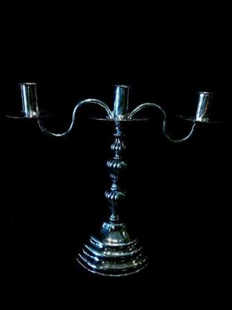 Candelabro de Plata pura