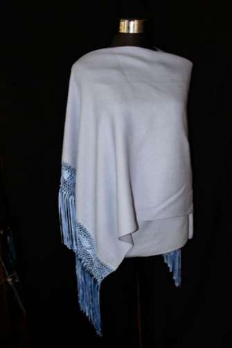 Chal de lana de  Alpaca/Seda
