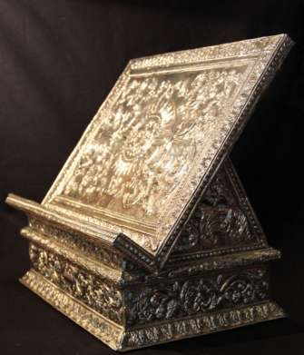 Lectern made of niquel silver