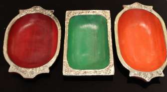 Niquel Silver, bowls/pan/paila
