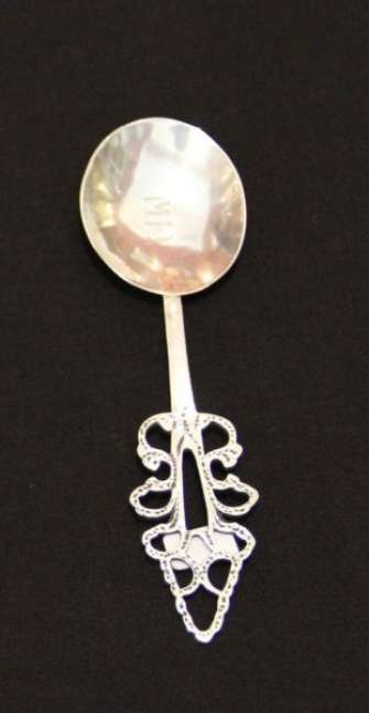 Spoons, ladles anrique in pure silver