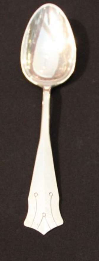 Spoons, ladles anrique in pure silver