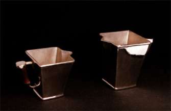 Niquel Silver Jarros, bowls