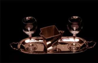 Niquel Silver Jarros, bowls